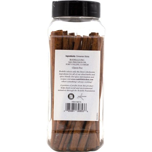 rodelle whole gourmet cinnamon sticks rodelle 905252