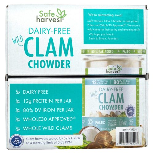 Safe Harvest Clam Chowder Safe Harvest 13.2 Oz-4 Count 