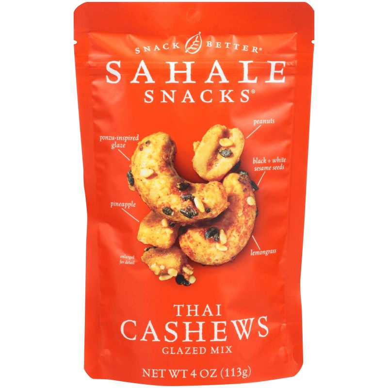 Sahale Snacks Glazed Mixes Sahale Snacks Thai Cashews 4 Ounce