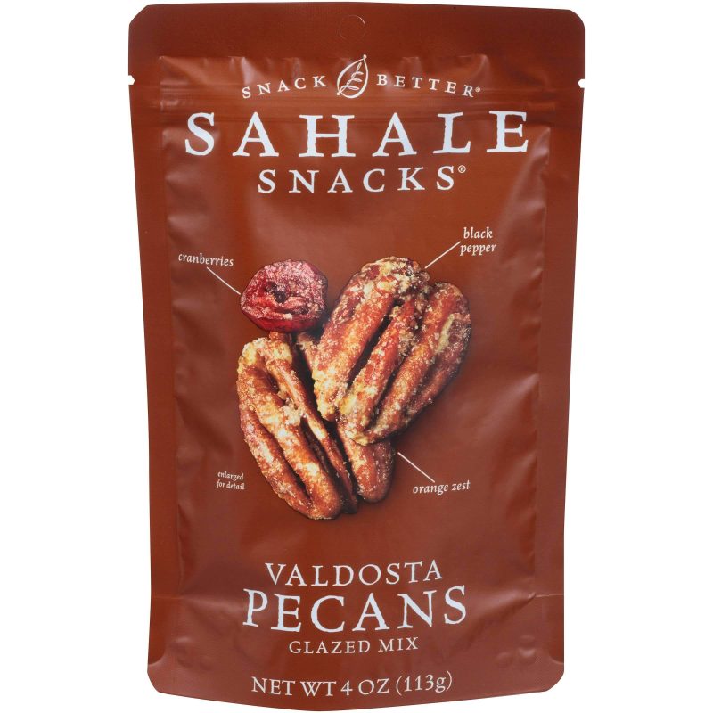 Sahale Snacks Glazed Mixes Sahale Snacks Valdosta Pecans 4 Ounce