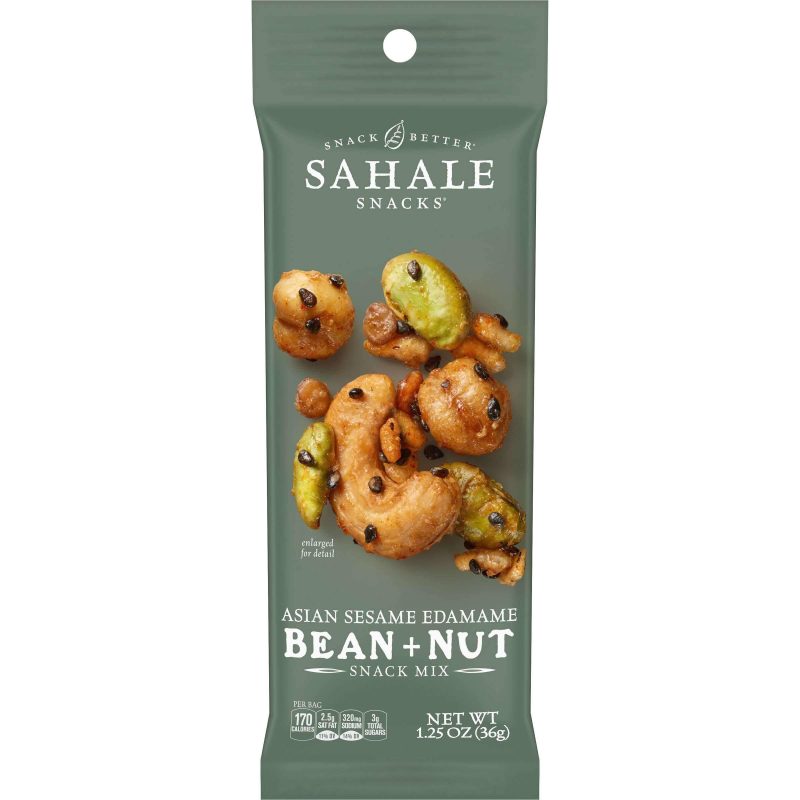 Sahale Snacks Snack Mixes Sahale Snacks Asian Sesame Edamame Bean+Nut 1.25 Ounce