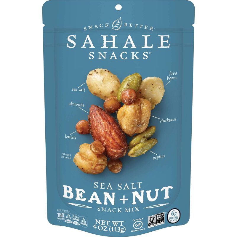 Sahale Snacks Snack Mixes Sahale Snacks Sea Salt Bean+Nut 4 Ounce