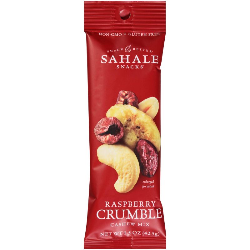 Sahale Snacks Trail Mixes Sahale Snacks Raspberry Crumble Cashew 1.5 Ounce