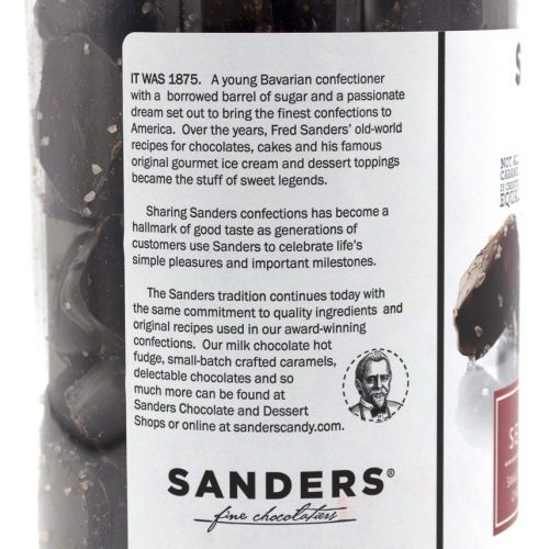 sanders sea salt caramels sanders 597550