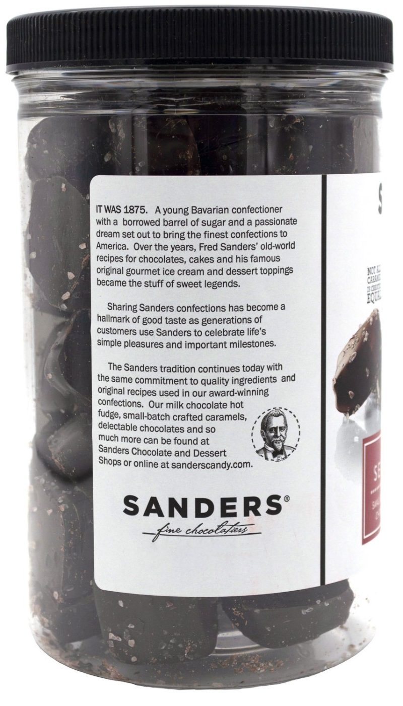 sanders sea salt caramels sanders 597550