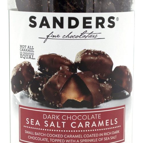 Sanders Sea Salt Caramels Sanders Dark Chocolate 36 Ounce 