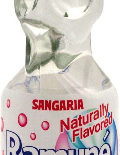 Sangaria Ramuné, Premium Carbonated Soft Drink Sangaria Lychee 6.76 Fl Oz 