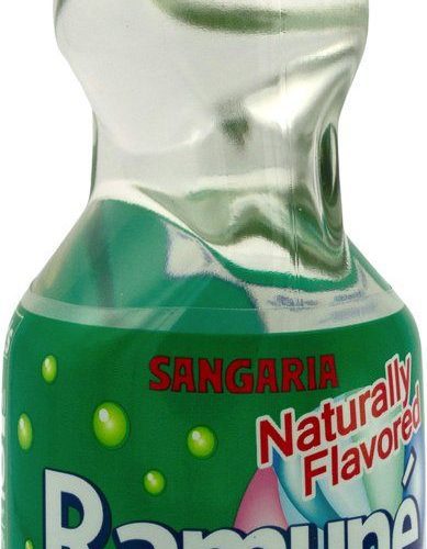 Sangaria Ramuné, Premium Carbonated Soft Drink Sangaria Melon 6.76 Fl Oz 