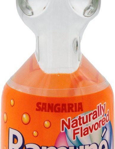 Sangaria Ramuné, Premium Carbonated Soft Drink Sangaria Orange 6.76 Fl Oz 