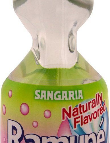 Sangaria Ramuné, Premium Carbonated Soft Drink Sangaria Peach 6.76 Fl Oz 