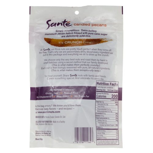 sante gourmet flavored pecans sante 372729