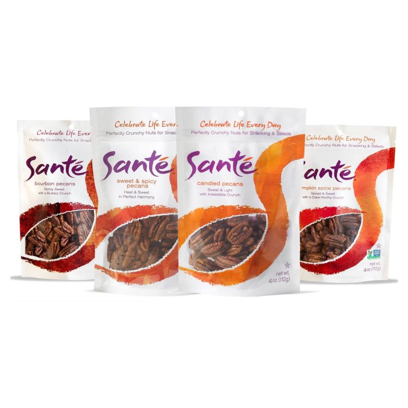 sante gourmet flavored pecans sante 946137