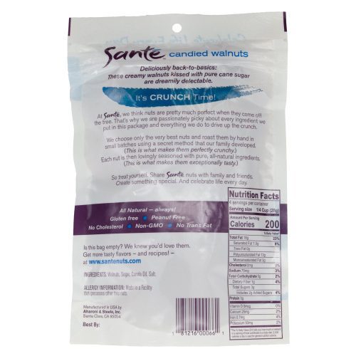 sante gourmet flavored walnuts sante 307712