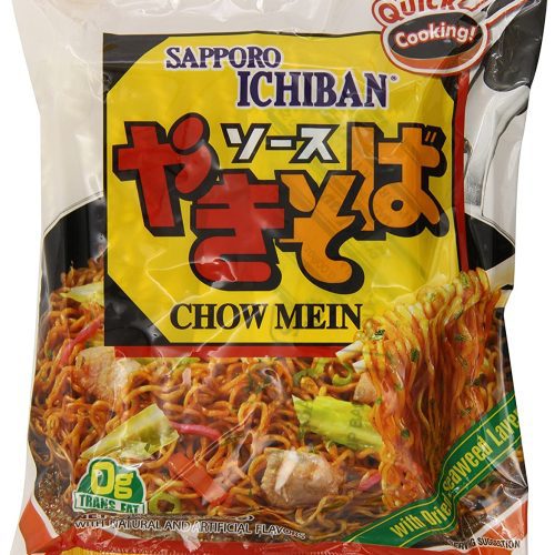 Sapporo Ichiban Japanese Style Noodles Sapporo Ichiban Chow Mein 3.6 Oz-24 Count 