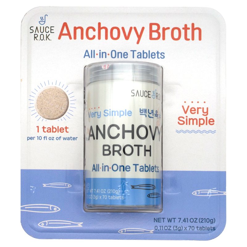 Sauce R.O.K Anchovy Broth Tablets Sauce R.O.K 7.41 Ounce