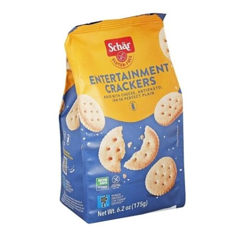 Schar Gluten Free Cracker Schar Entertainment 6.2 Ounce