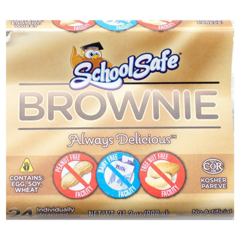 school safe brownie bars school safe 588641