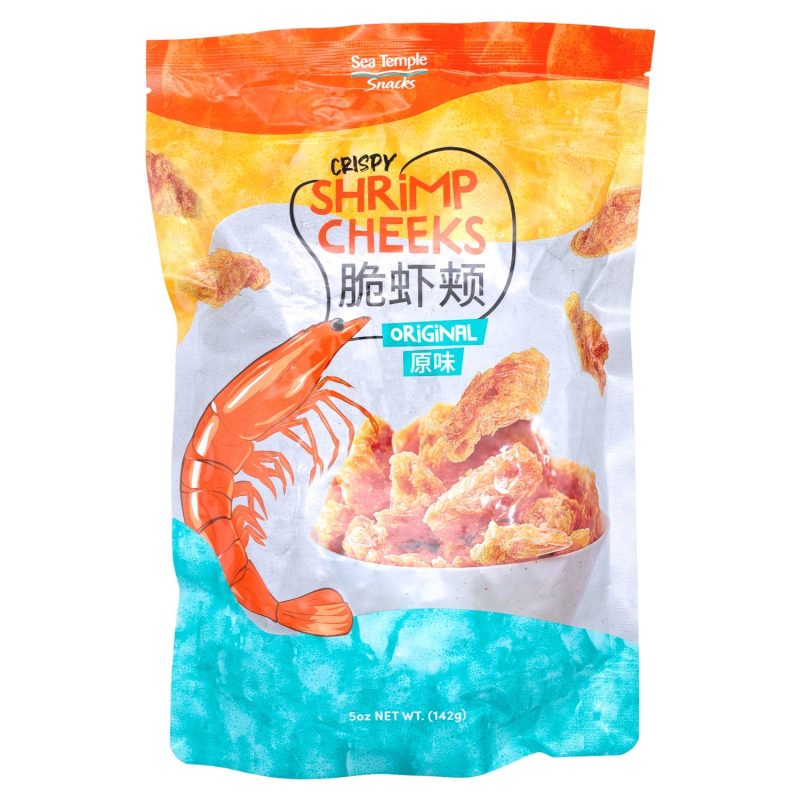 Sea Temple Crispy Shrimp Cheeks Sea Temple Original 5 Ounce