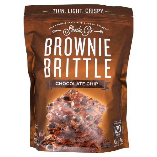 Sheila G's Brownie Brittle Meltable Sheila G's Chocolate Chip 16 Ounce