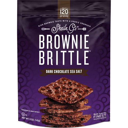 Sheila G's Brownie Brittle Sheila G's Dark Chocolate Sea Salt 5 Ounce 