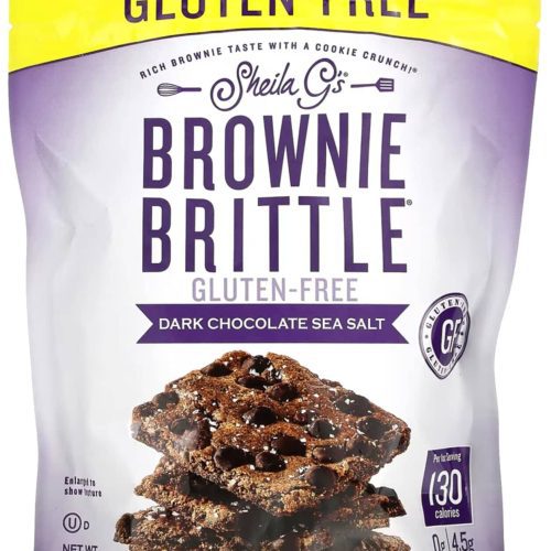 Sheila G's Brownie Brittle Sheila G's GF Dark Chocolate Sea Salt 4.5 Ounce 