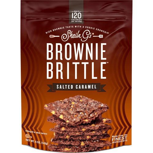 Sheila G's Brownie Brittle Sheila G's Salted Caramel 5 Ounce 