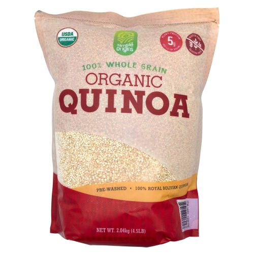 Simple Origins Organic Quinoa Simple Origins Organic Quinoa 4.5 Pound