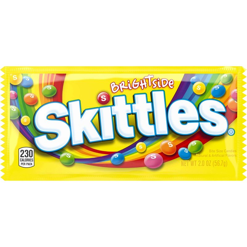 Skittles Candy Skittles Brightside 2 Ounce