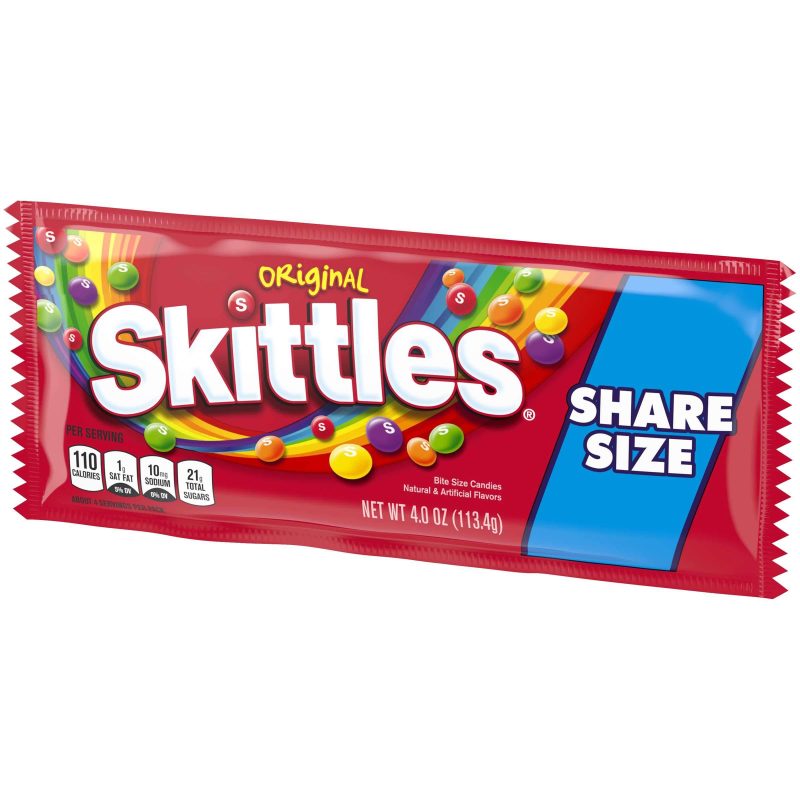 Skittles Candy Skittles Original 4 Ounce