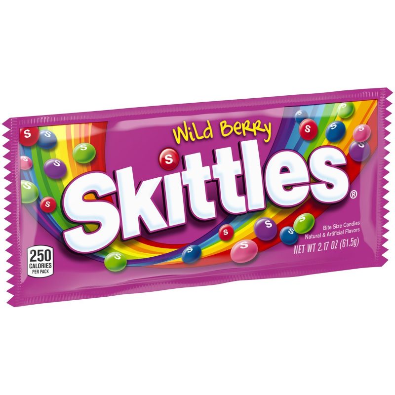 Skittles Candy Skittles Wild Berry 2.17 Ounce