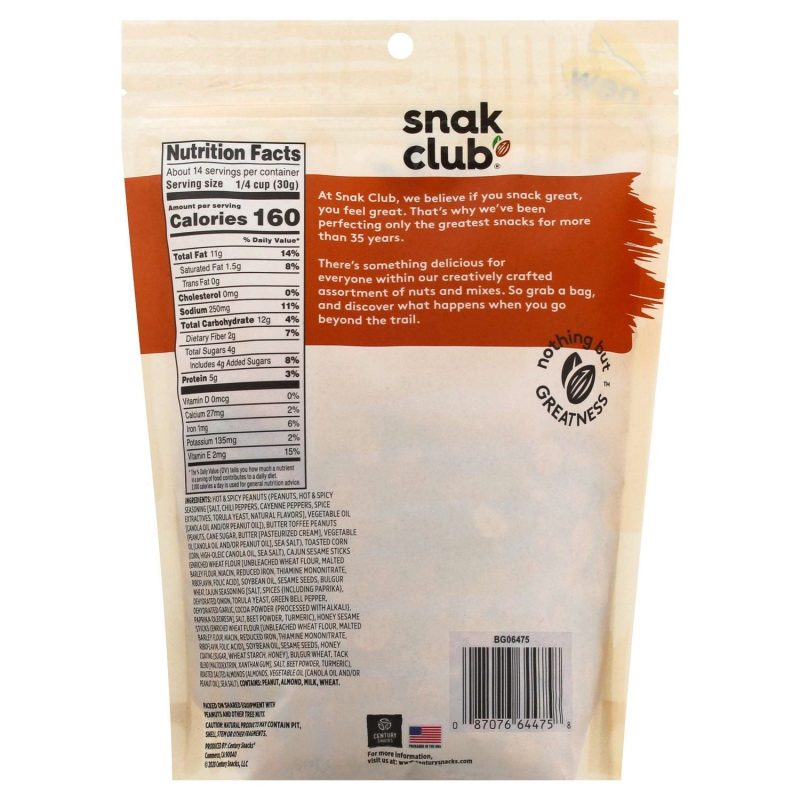 snak club snack mix snak club 237059