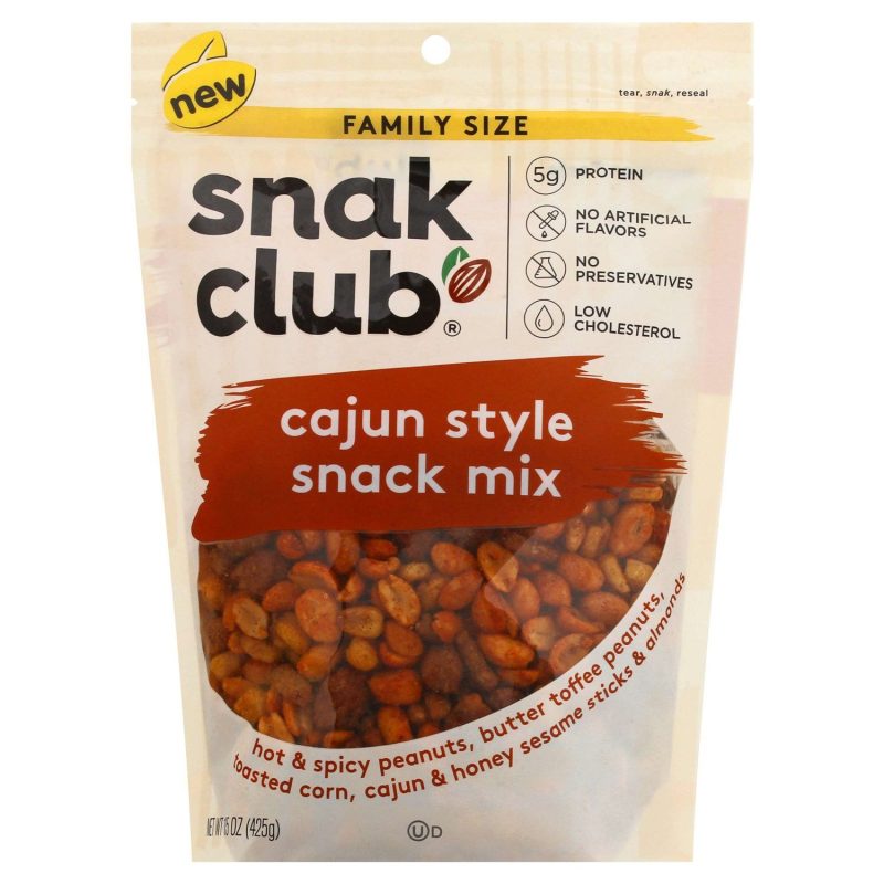 Snak Club Snack Mix Snak Club Cajun Style 15 Ounce