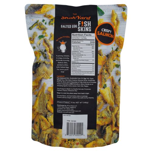 snak yard salted egg fish skins the snak yard 869595