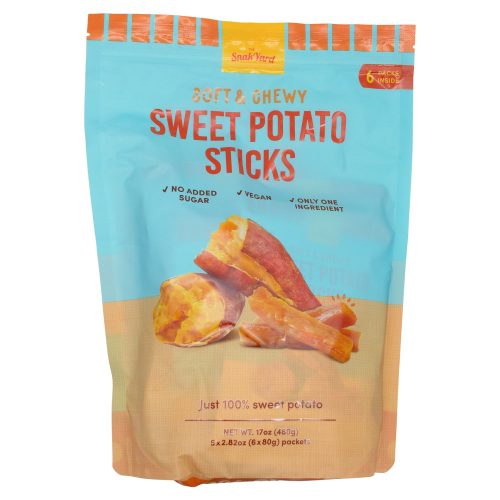 Snak Yard Sweet Potato Sticks The Snak Yard Original 2.82 Oz-6 Count