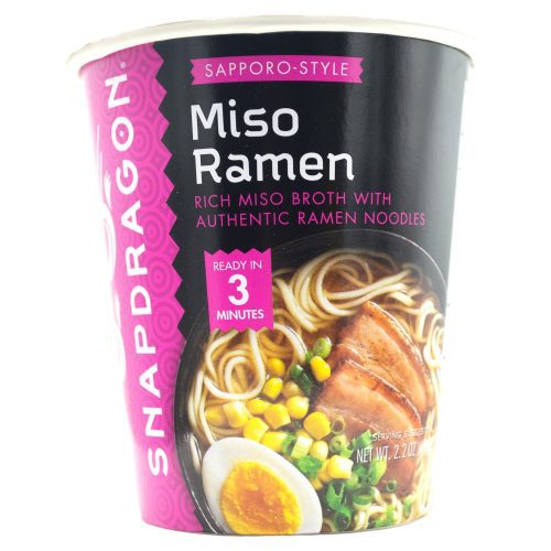 Snapdragon Ramen Cups Snapdragon Sapporo-Style Miso 2.2 Ounce