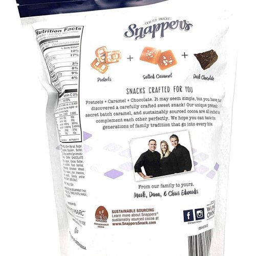 snappers chocolate pretzels snappers 671200