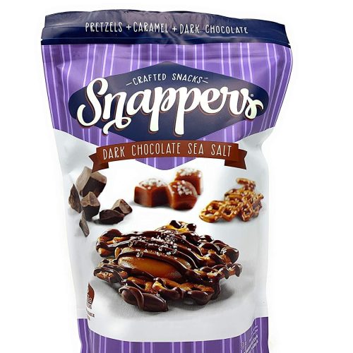 Snappers Chocolate Pretzels Snappers Dark Chocolate Sea Salt 24 Ounce