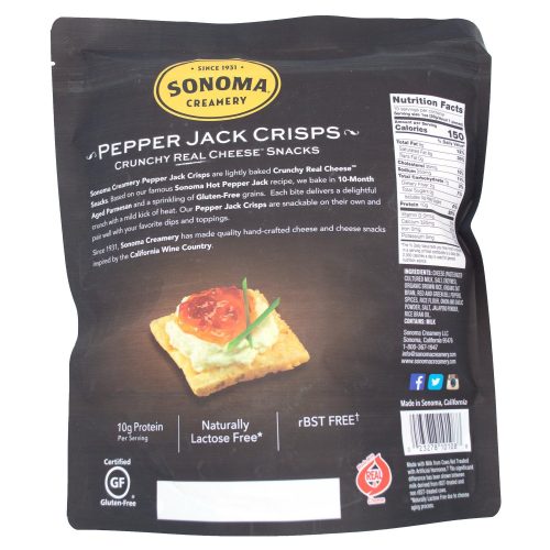 sonoma creamery cheese crisps sonoma creamery 897603