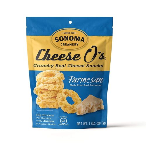 Sonoma Creamery Cheese O's Snacks Sonoma Creamery Parmesan 1 Ounce 