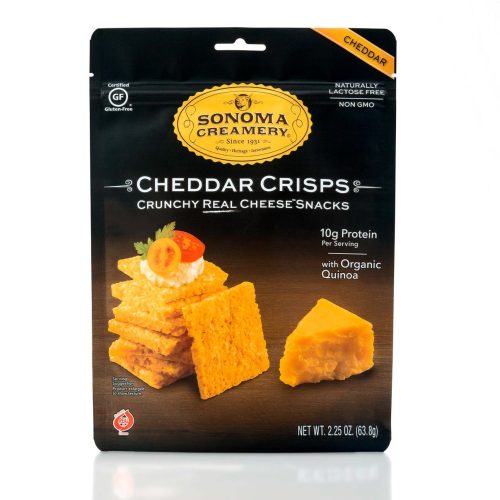 Sonoma Creamery® Cheese Crisps Sonoma Creamery Cheddar 2.25 Ounce 