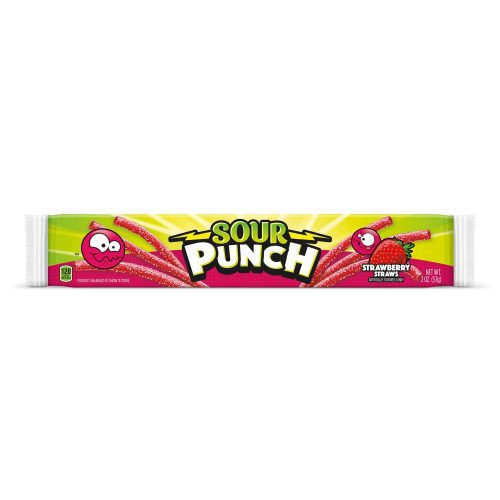 Sour Punch Straws Sour Punch Strawberry 2 Ounce