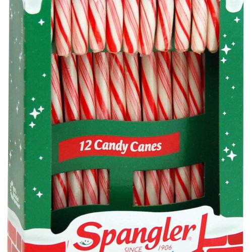 Spangler Candy Canes Spangler Peppermint 12 Ct-5.3 Ounce 