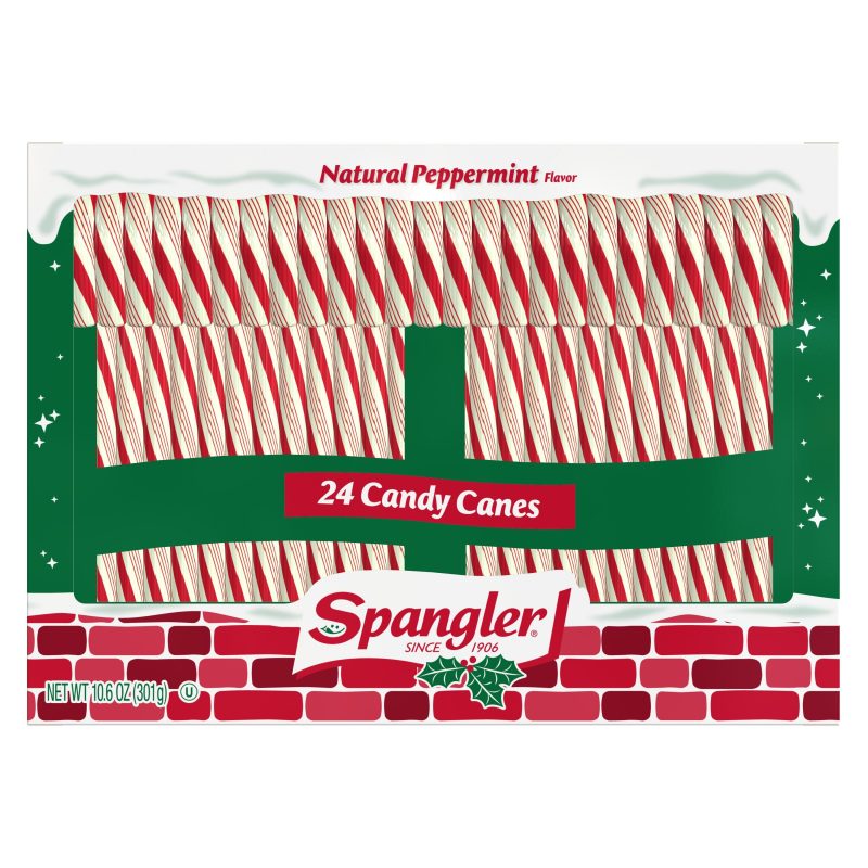 Spangler Candy Canes Spangler Peppermint 24 Ct-10.6 Ounce