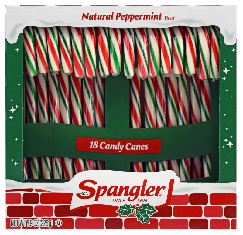 Spangler Candy Canes Spangler Red, Green & White 18 Ct-7.9 Ounce