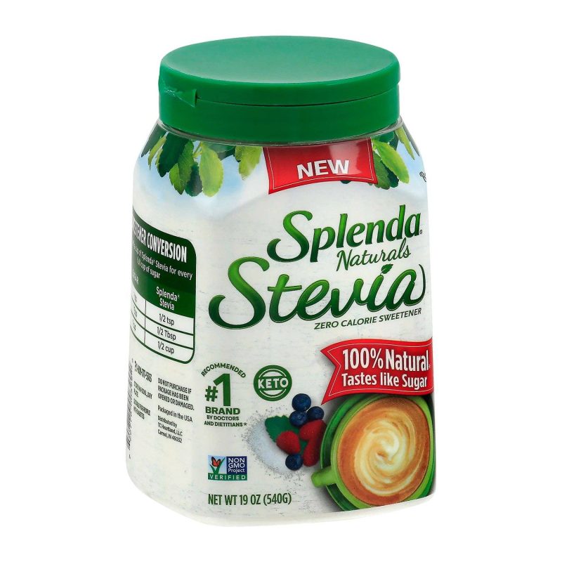 Splenda Stevia Sweeteners Splenda Jar 19 Ounce