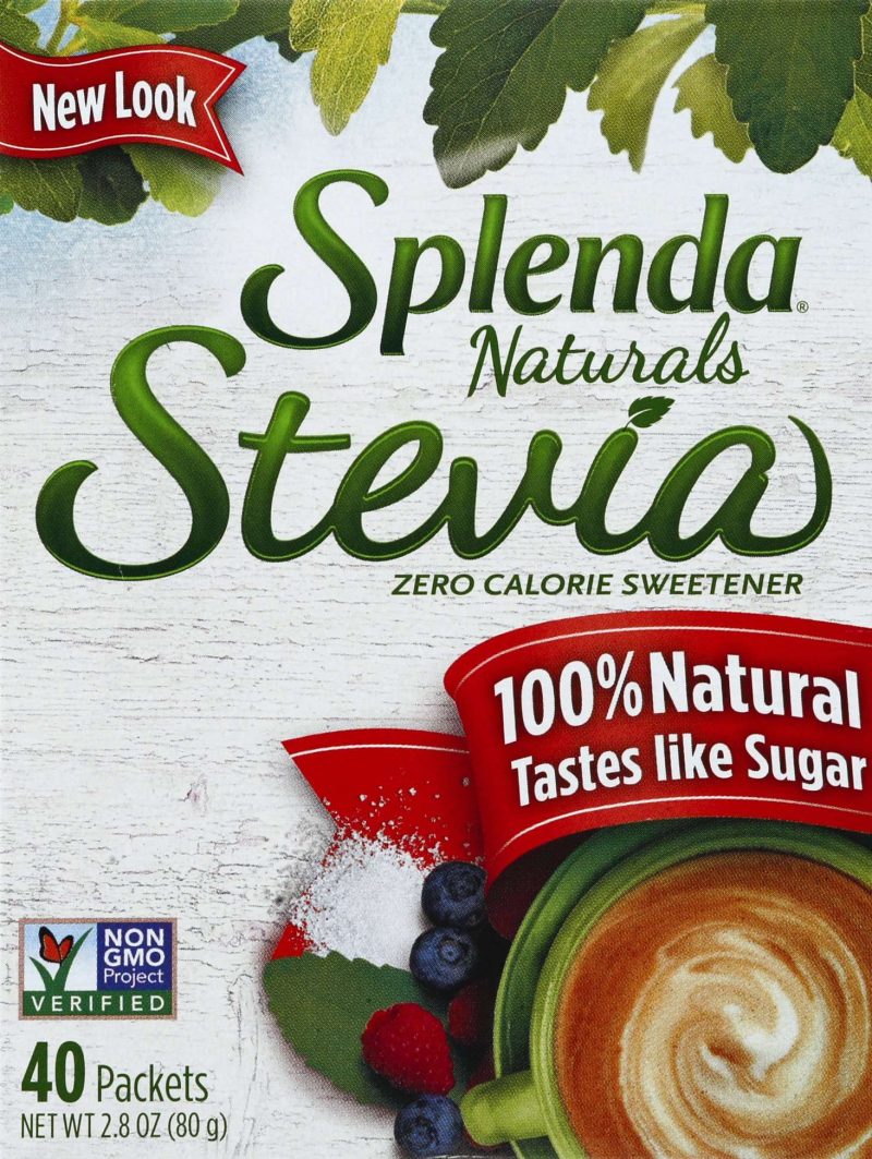 Splenda Stevia Sweeteners Splenda Packets 40 Count