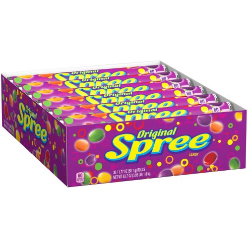 Spree Candies Spree Original 1.77 Ounce-36 Count 