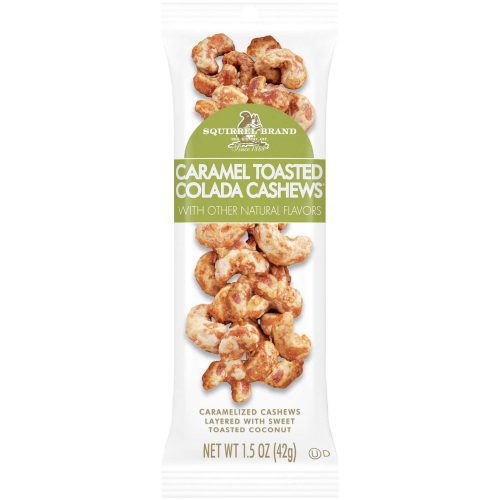 Squirrel Brand Caramel Toasted Colada Cashews Squirrel Brand Caramel Toasted Colada 1.5 Ounce 