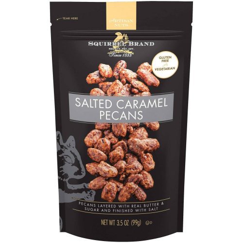 Squirrel Brand Salted Caramel Pecans Squirrel Brand Salted Caramel 3.5 Ounce 