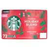 Starbucks K-Cups Coffee Starbucks Holiday Blend 72 Count